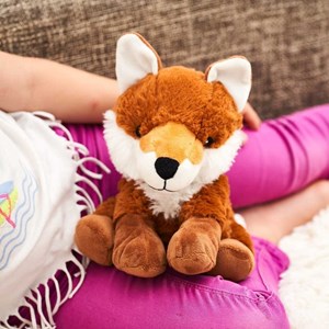 Peluche bouillotte renard