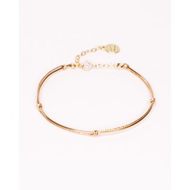 Bracelet jonc lyre - or