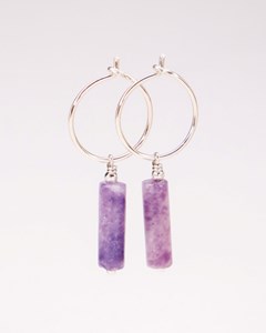 Boucles hydra - argent