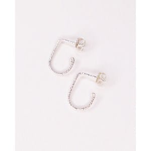 Boucles helix - argent