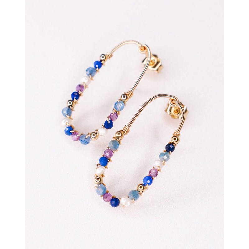 Boucles cassiopée - or