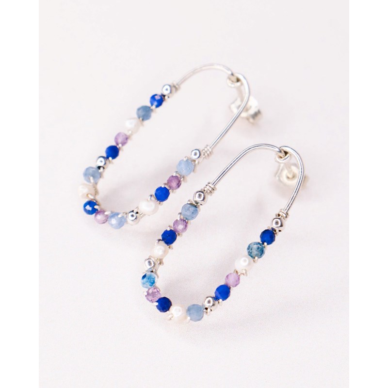 Axelle Joly - Boucles cassiopée - argent