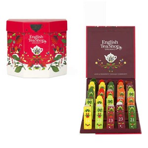 Calendrier de l'avent sachets de thé bio