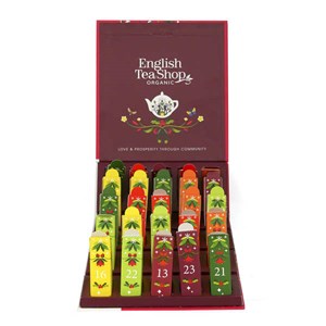 Calendrier de l'avent sachets de thé bio