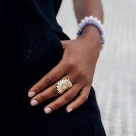 Bague tournesol t56