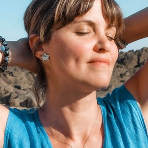 Boucle d'oreilles etoile