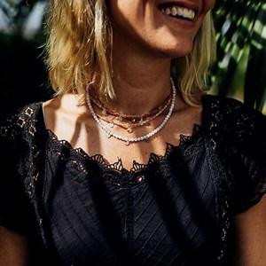 Collier resilience pierre de lune