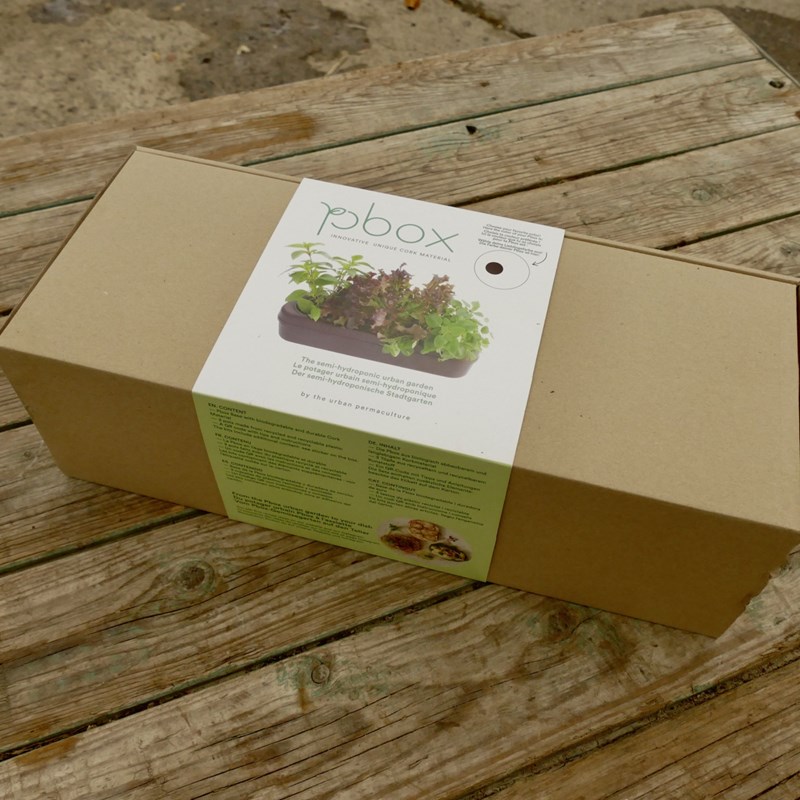 The Urban Permaculture - Kit potager triple - 3 aromatiques