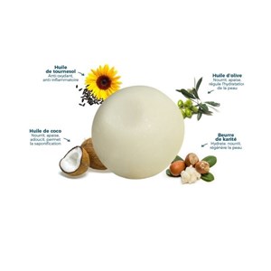 Savon bio saponifié à froid