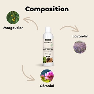 Shampoing anti-insectes bio - 240ml