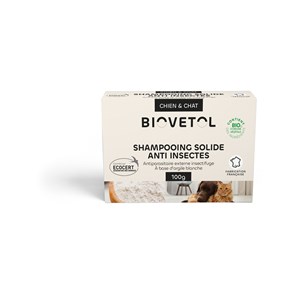 Shampoing solide anti-insectes bio