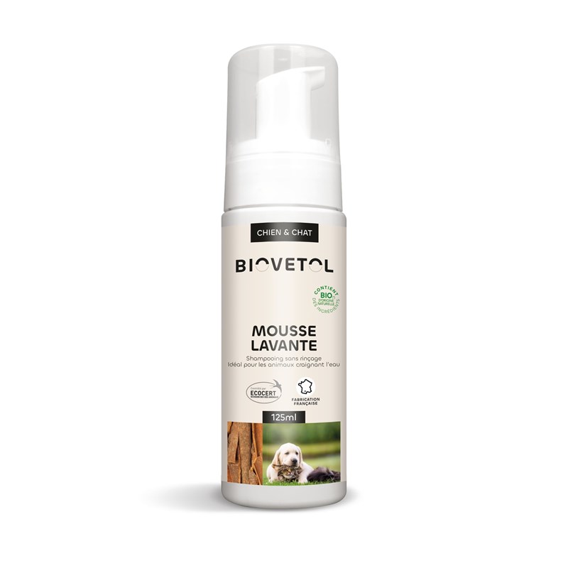 Biovetol - Mousse lavante bio - 125ml