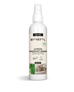 Lotion destruct'urine bio chat - 240ml