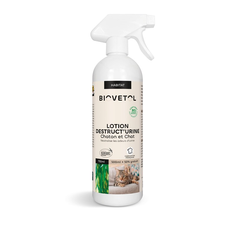 Biovetol - Lotion destruct'urine bio chat - 750ml