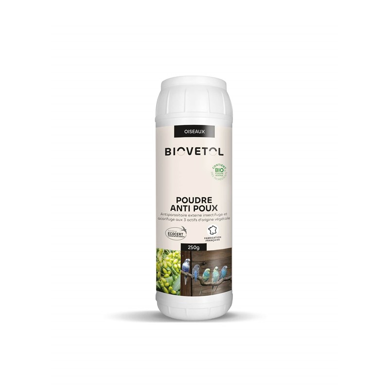 Biovetol - Poudre anti-poux  bio - 250g