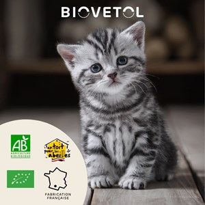Poudre alt'vers petit chat bio 50g