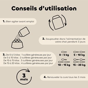 Poudre alt'vers petit chien bio 30g