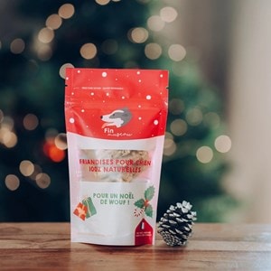 Friandise pour chien saveur noël