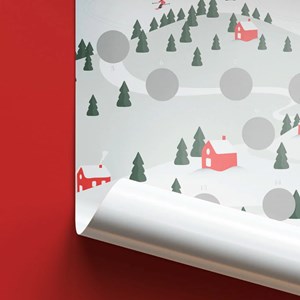 Calendrier de l'avent à gratter -