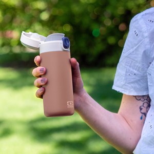 Gourde isotherme bec verseur 360ml rose