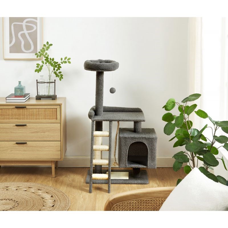 Beau Rivage - Arbre à chat en bois calypso