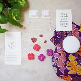 Bougies bubble-cube- kit diy