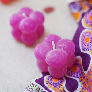 Bougies bubble-cube- kit diy