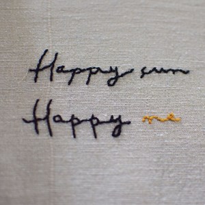 Broderie sur tambour- kit diy