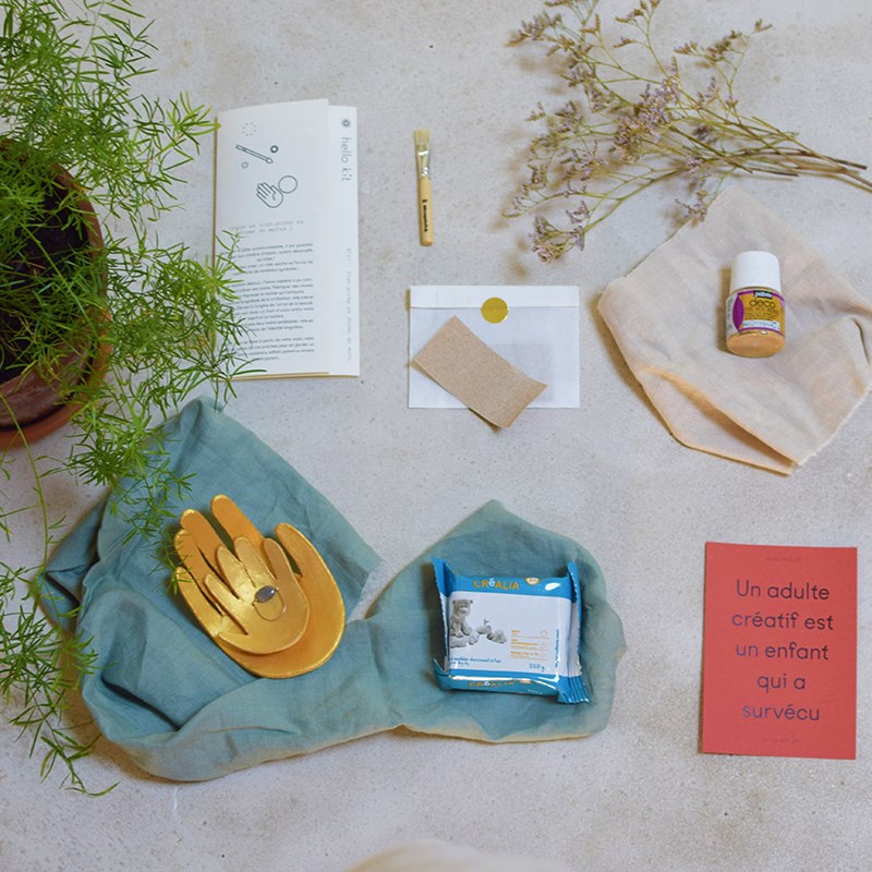 Hello Kit - Kit diy n°17 vide-poche en argile