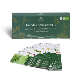 Coffret secrets d'aromatherapie bio