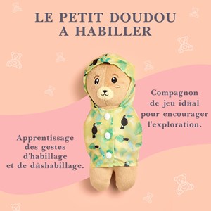 Kiddy bear - le petit doudou à habiller