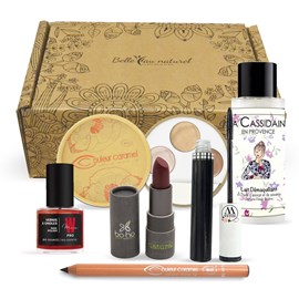 Coffret cadeau maquillage élégance bio