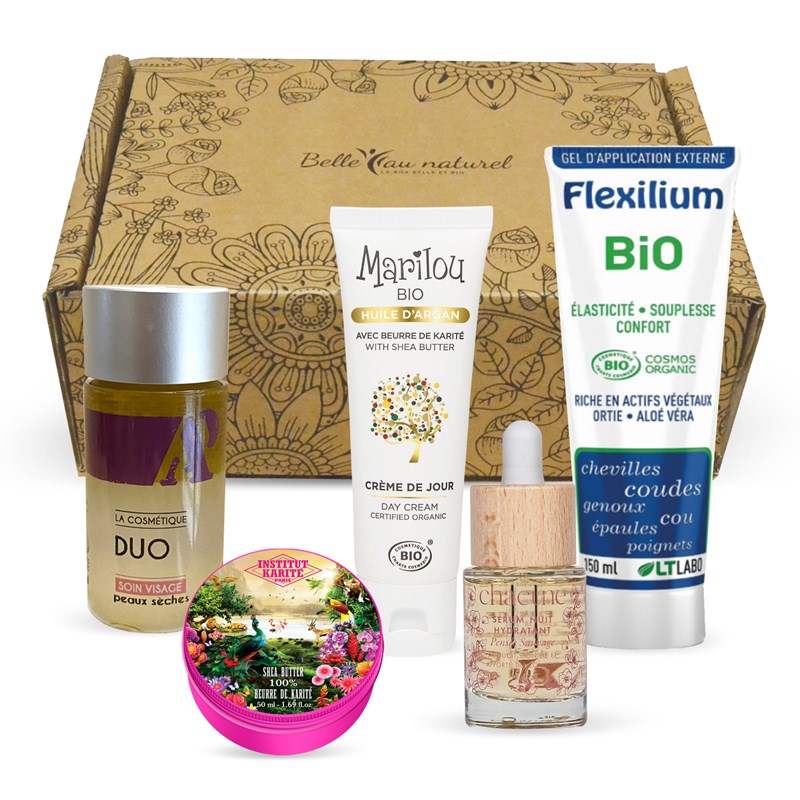 Belle au Naturel - Coffret cosmétiques bio hydratation