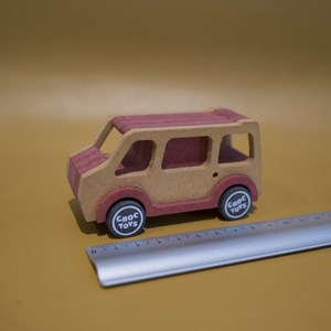 Kit van en bois coloré à assembler