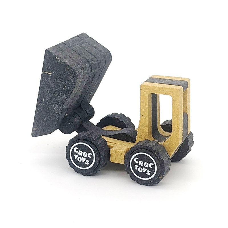 Croctoys - Kit camion tombereau en bois coloré