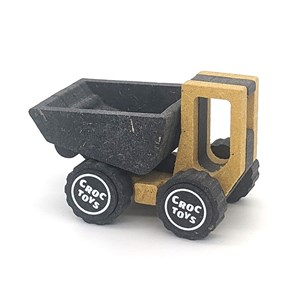 Kit camion tombereau en bois coloré