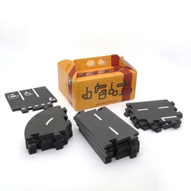 Kit route modulaire en bois à assembler