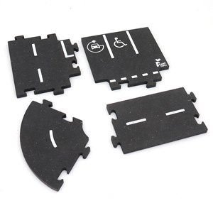 Kit route modulaire en bois à assembler