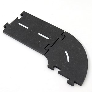 Kit route modulaire en bois à assembler