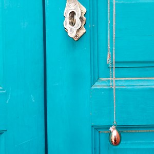 Bola de grossesse goutte or rose