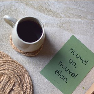 Dessous de verres et plat- kit diy