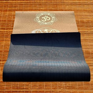 Tapis de yoga épais 6mm 7chakras or