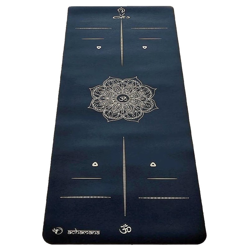 Tapis yoga pro similicuir mandala or 5mm