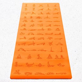 Tapis yoga latex pu 5mmx68cmx1,85m-asana