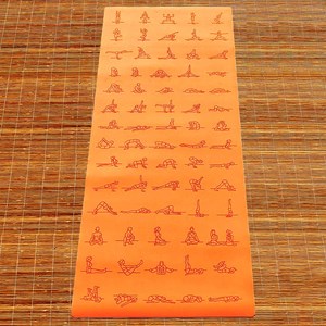 Tapis yoga éco-pu mains sèches & humides