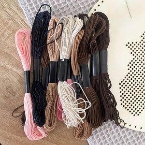 Kit broderie sur bois - renne