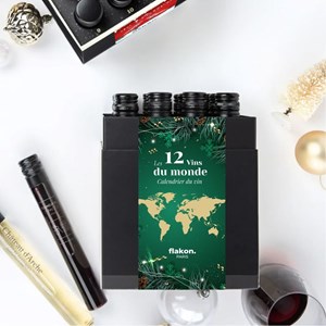 Calendrier de l'Avent 12 vins du monde