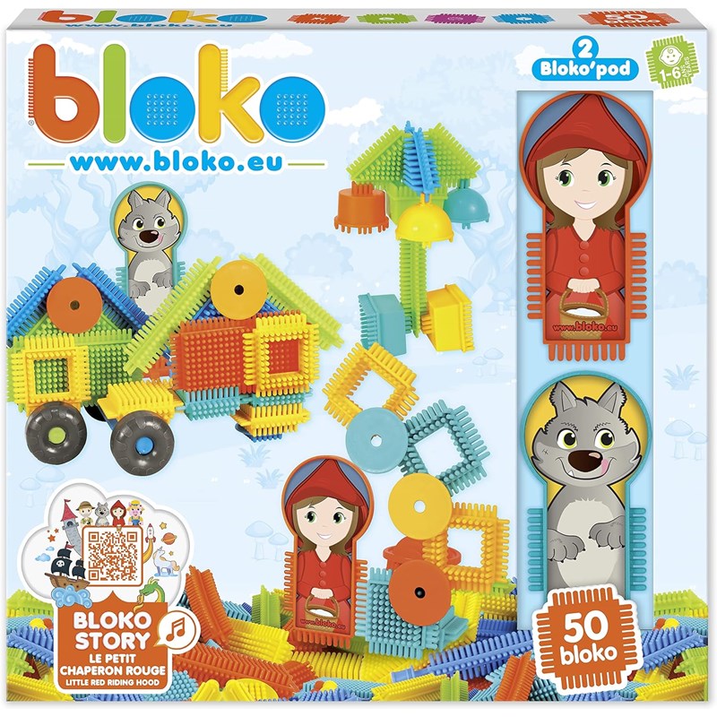 bloko - Bloko 50 bioko avec 2 figurines à thème