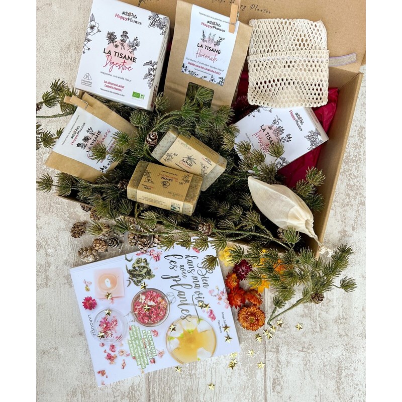 Happy Plantes - Coffret exception femmes noël bio
