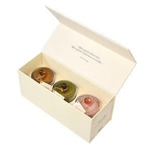Coffret de 3 bougies parfumées